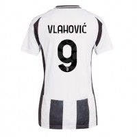 Billiga Juventus Dusan Vlahovic #9 Hemma fotbollskläder Dam 2024-25 Kortärmad